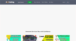 Desktop Screenshot of bdcalling.com